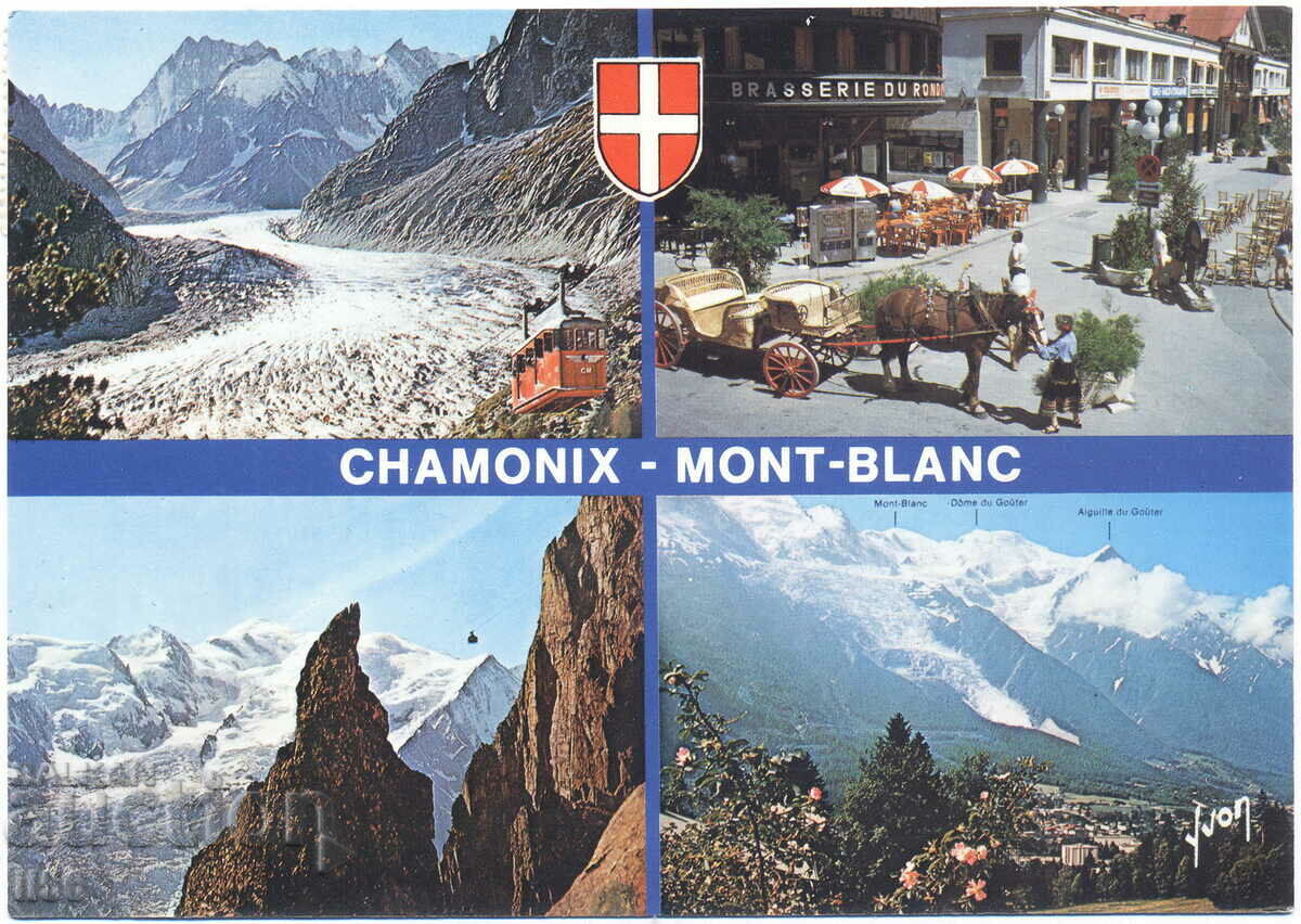 Franța - G. Savoy - Chamonix - Mont Blanc - mix - 1984