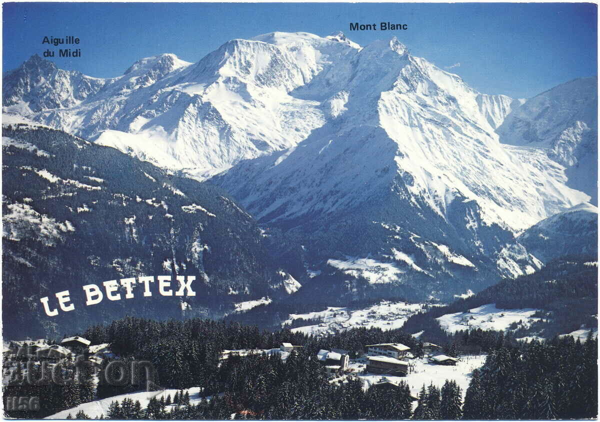 Franța - G. Savoy - Saint-Gervais-les-Bains - Mont Blanc - 1996