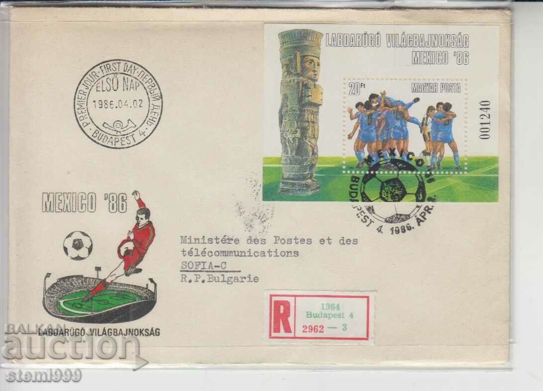 Ταχυδρομικός φάκελος πρώτης ημέρας SPORTS Mexico 86