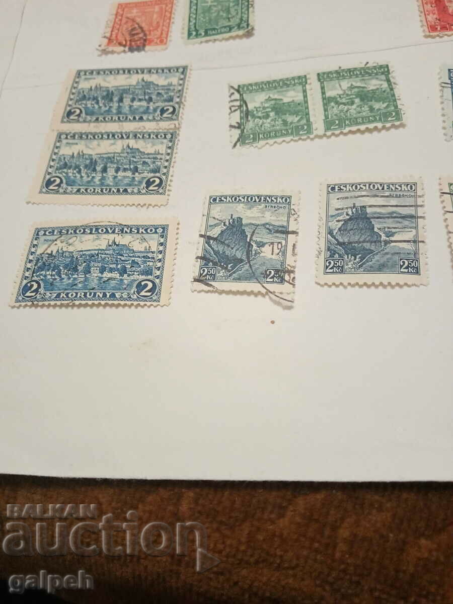 Delivery of POSTAGE STAMPS - HUNGARY - 21 pcs.