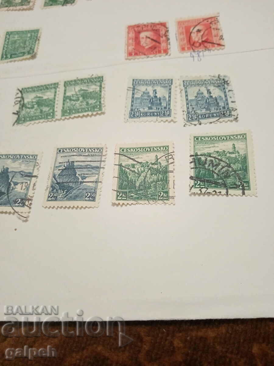 POSTAGE STAMPS - HUNGARY - 21 pcs. - 5