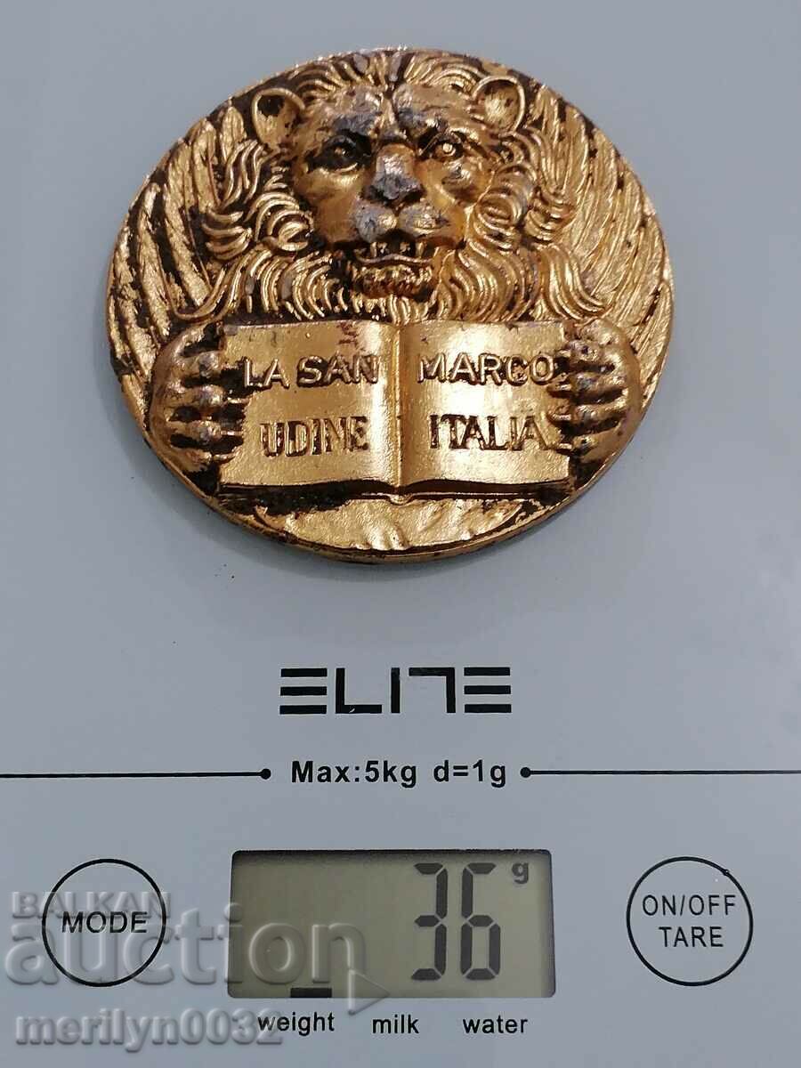 Delivery of Emblem of coffee machine from the time of the soca, monogram, plaque Delivery of Emblem of coffee machine from the time of the soca, monogram, plaque