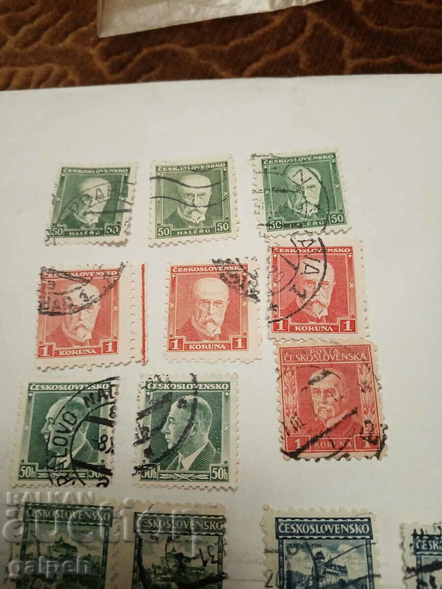 POSTAGE STAMPS - HUNGARY - 21 pcs. with price 0.50 BGN | € 0.26