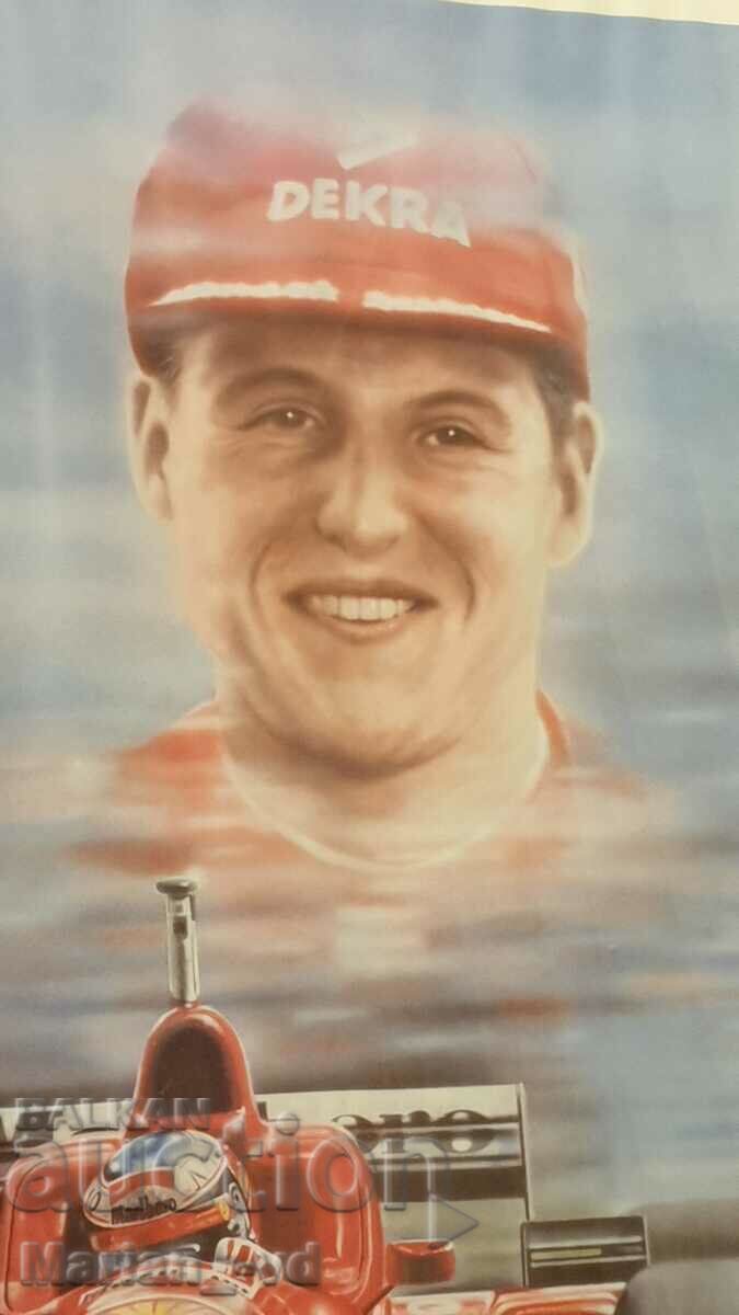 Michael Schumacher Vintage Framed Poster - 5 Michael Schumacher Vintage Framed Poster - 5