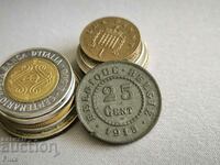 Coin - Belgium - 25 cents | 1915