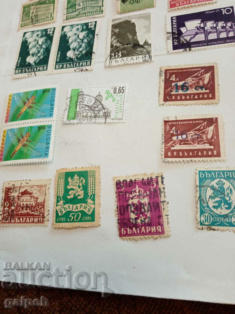 Delivery of POSTAGE STAMPS - BULGARIA - 25 pcs. Delivery of POSTAGE STAMPS - BULGARIA - 25 pcs.