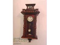 German antique wall clock
