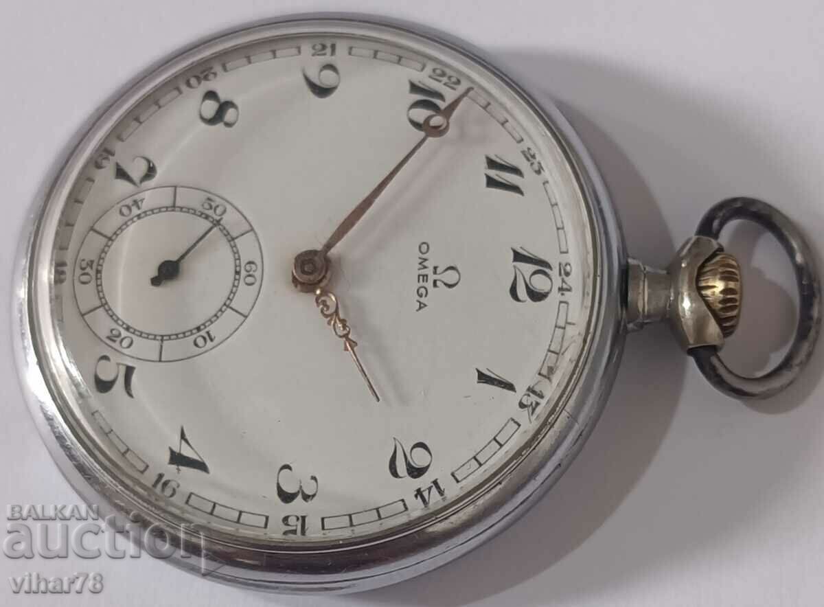 Auction  pocket watch-OMEGA-OMEGA