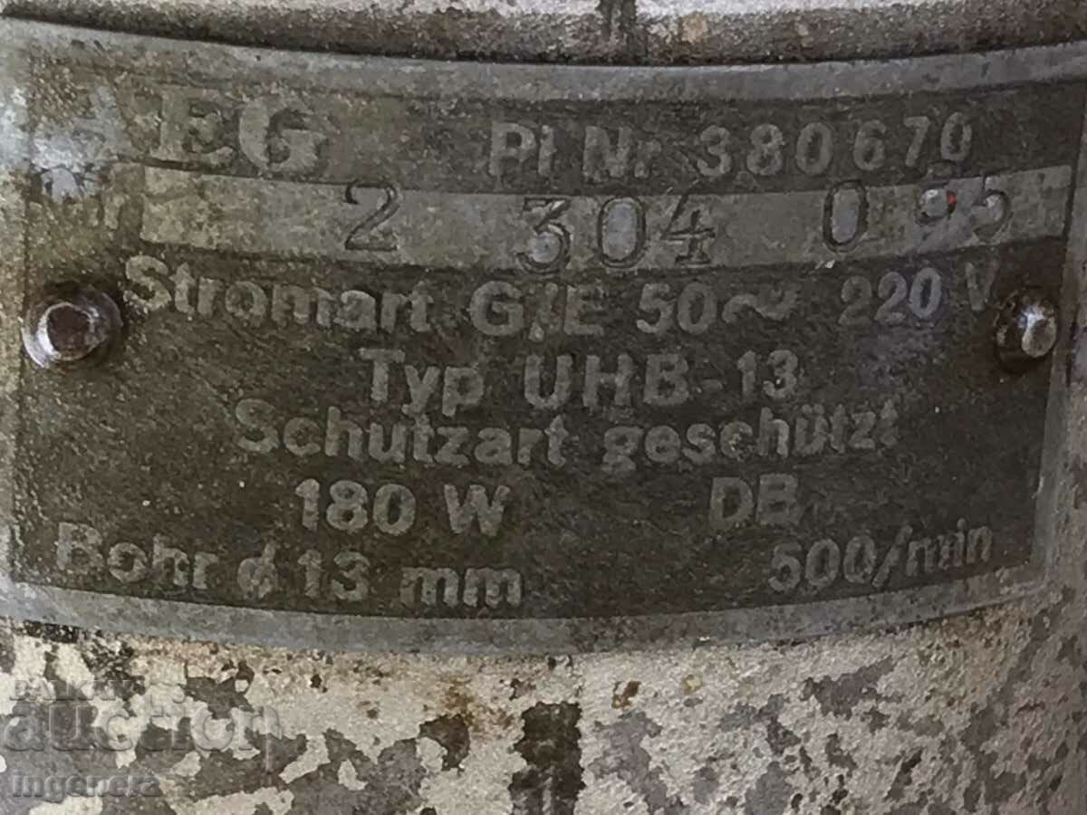 Delivery of DRILL DRILL EL. AEG POWERFUL TOOL Delivery of DRILL DRILL EL. AEG POWERFUL TOOL