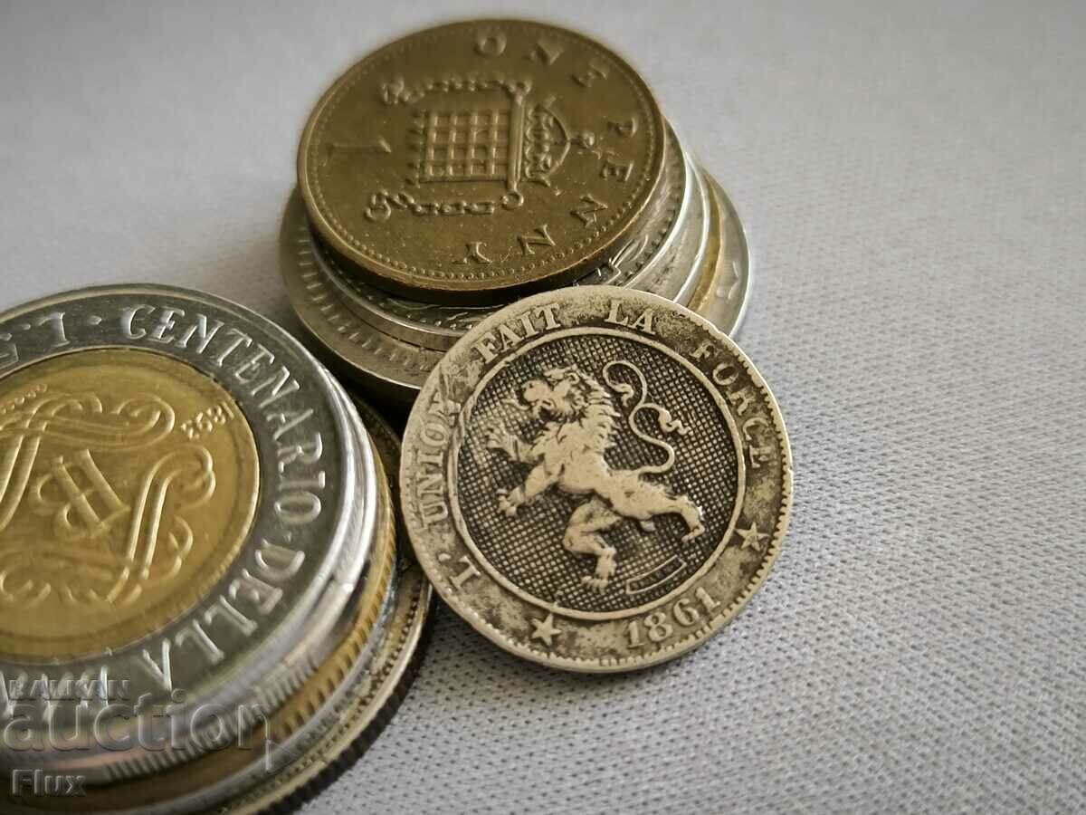 Coin - Belgium - 5 centimes | 1861 with price 13.00 BGN | € 6.65 Coin - Belgium - 5 centimes | 1861 with price 13.00 BGN | € 6.65