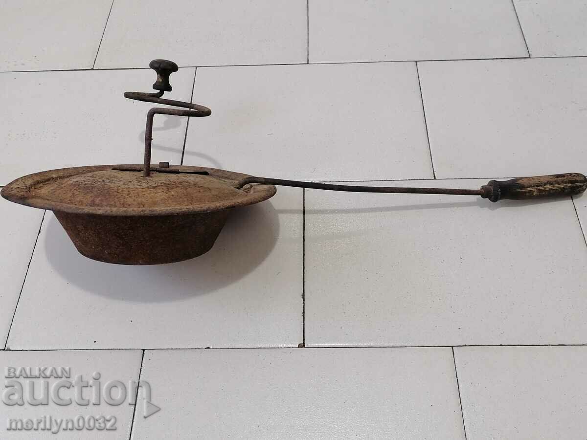 Delivery of Wrought iron sunflower coffee roaster