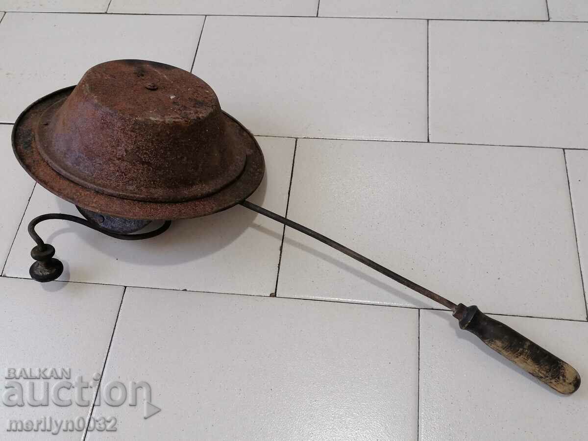 Wrought iron sunflower coffee roaster - 5