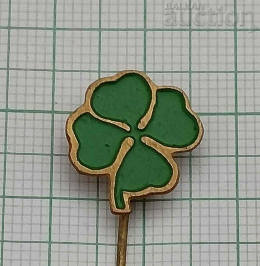 INSIGNĂ SIMBOL AL FERICIRII TRIFOI