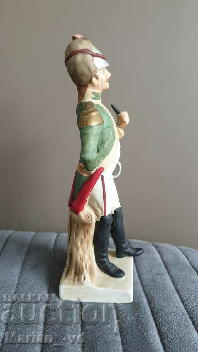 A 20th century FRANCE porcelain figure of an infantryman - 6 A 20th century FRANCE porcelain figure of an infantryman - 6