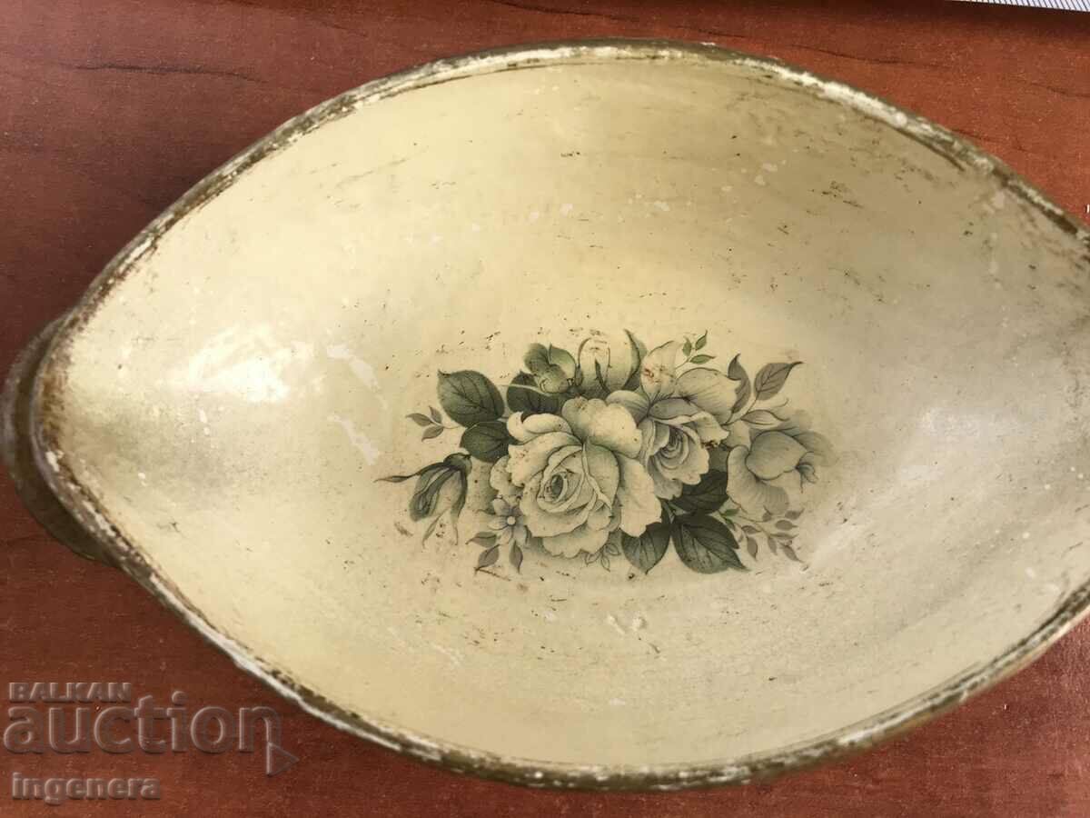 BOWL DISH PAINTED FOR NUTS-GERMANY with price 9.00 BGN | € 4.60 BOWL DISH PAINTED FOR NUTS-GERMANY with price 9.00 BGN | € 4.60