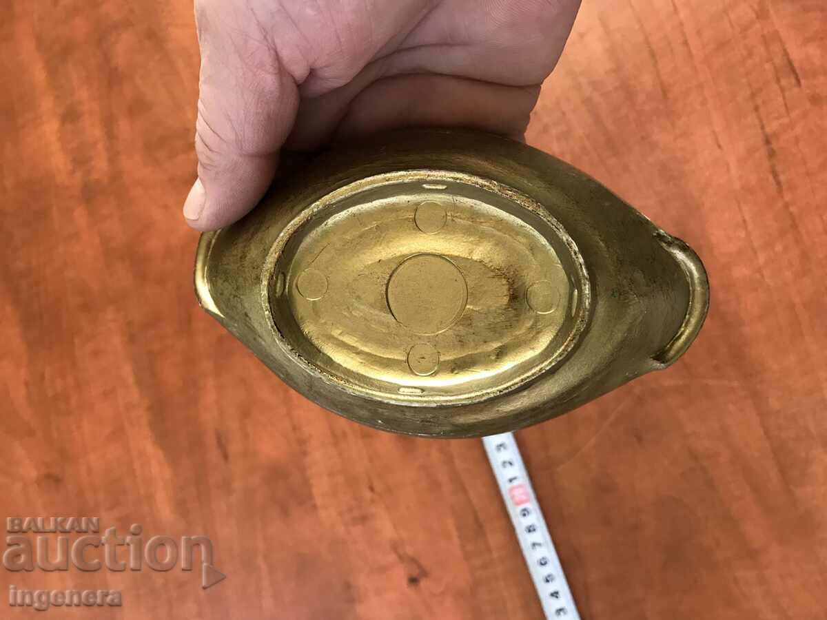 BOWL DISH PAINTED FOR NUTS-GERMANY - 6 BOWL DISH PAINTED FOR NUTS-GERMANY - 6