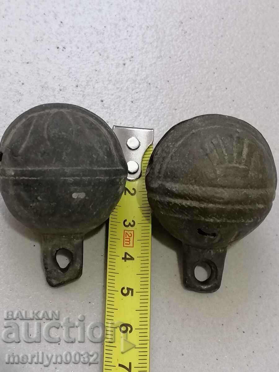 Delivery of Bronze bells for horse harness type "nut" 3 pieces