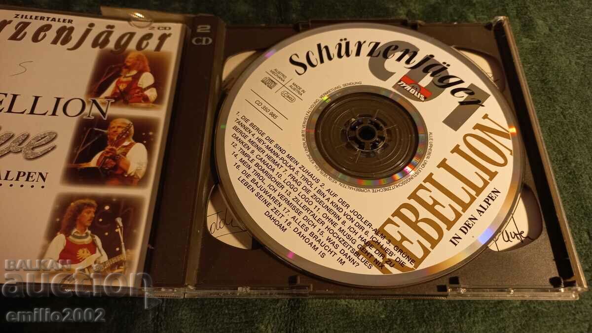 Audio CD Rebellion ..live with price 2.99 BGN | € 1.53