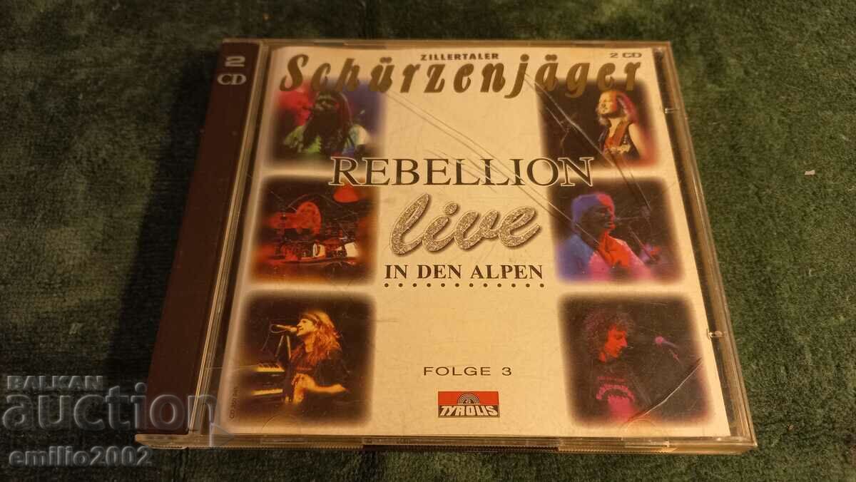 Audio CD Rebellion ..ζωντανά