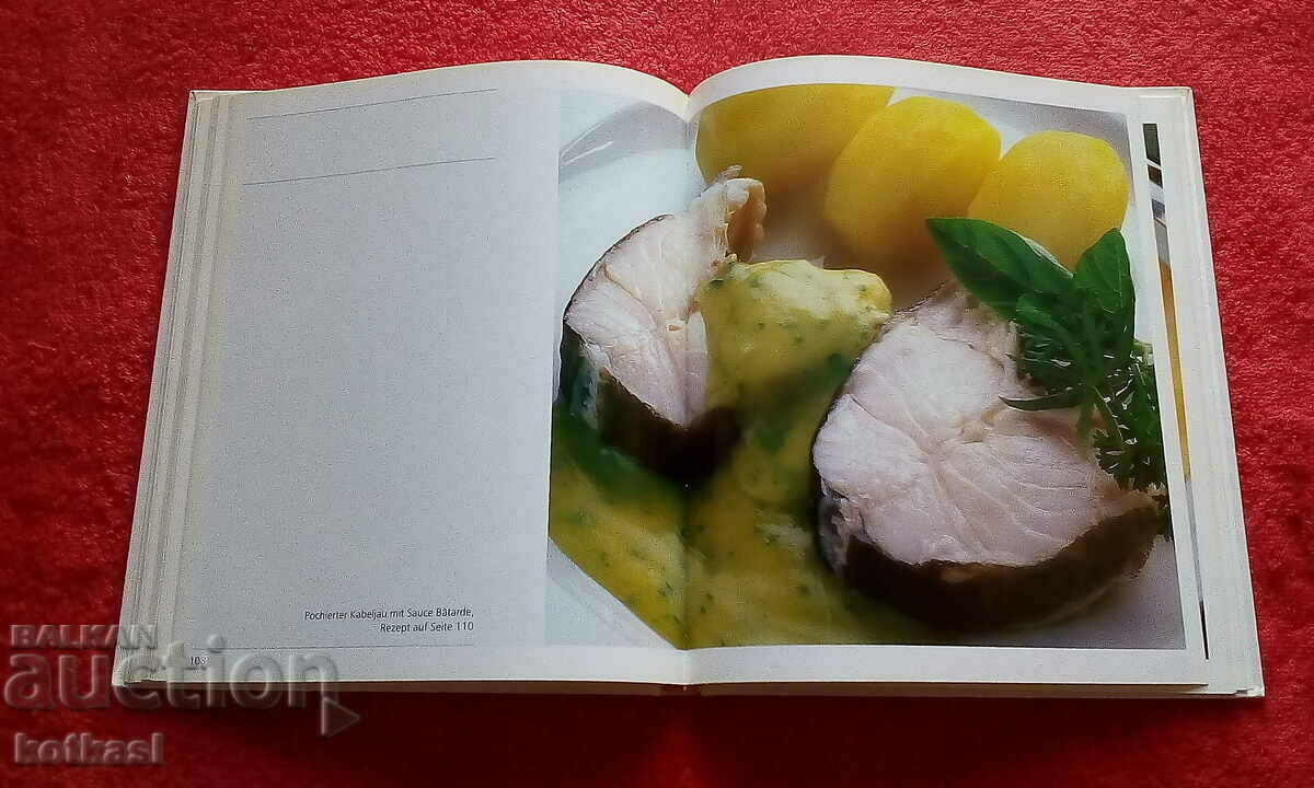Auction Cookbook Fish cuisine dishes recipes Germany Auction Cookbook Fish cuisine dishes recipes Germany