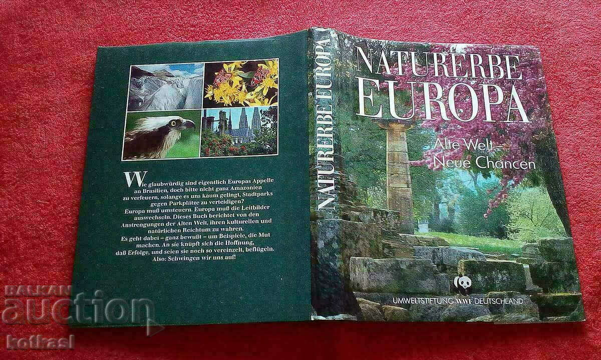 Nature of Europe Animals Fish Birds hardcover excellent