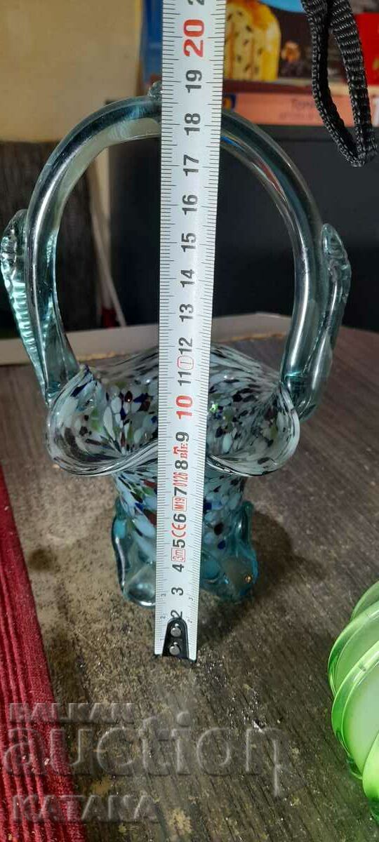 Colored glass vase - 5 Colored glass vase - 5