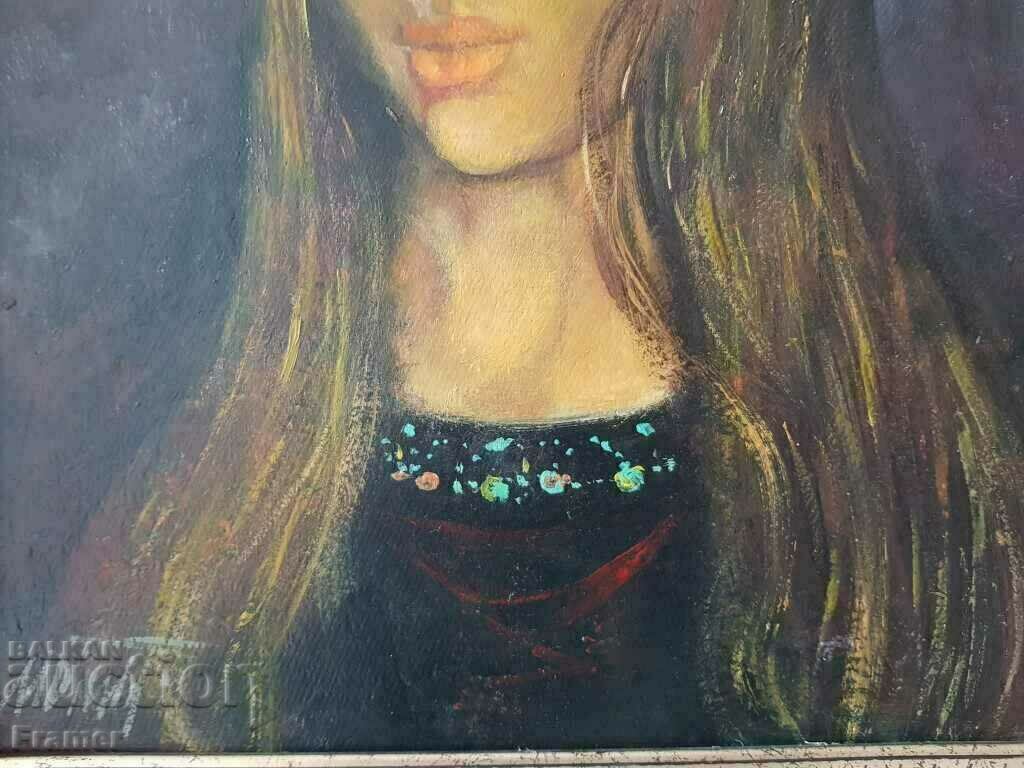 Mitko Dimitrov 1946-2022 λαδομπογιές Dulcinea 1990 - 5