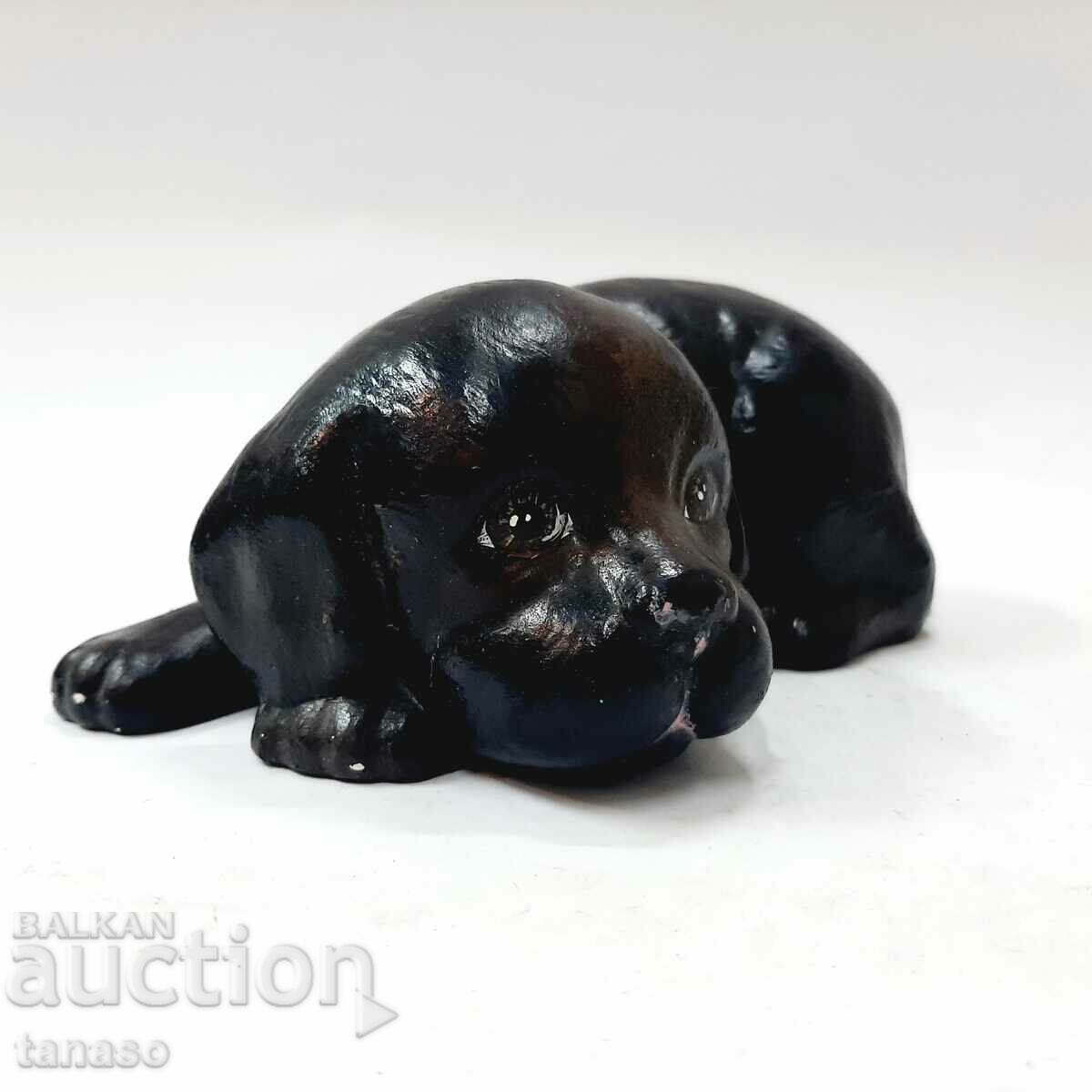 Ceramic figurine of a dog, statuette (13.5) with price 40.00 BGN | € 20.45 Ceramic figurine of a dog, statuette (13.5) with price 40.00 BGN | € 20.45