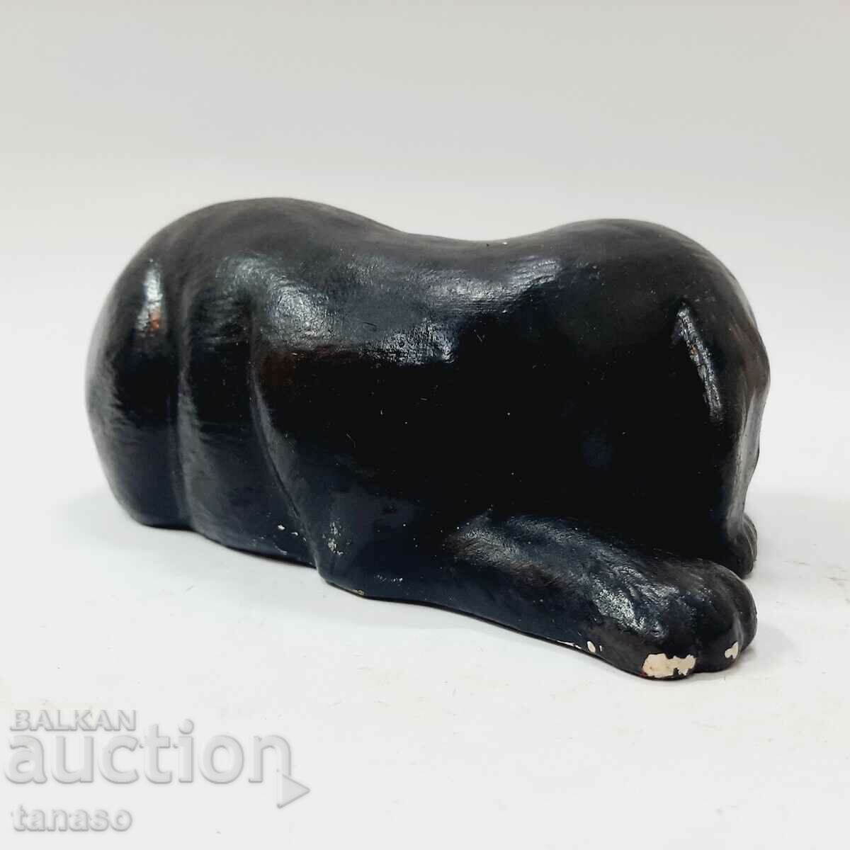 Auction Ceramic figurine of a dog, statuette (13.5) Auction Ceramic figurine of a dog, statuette (13.5)
