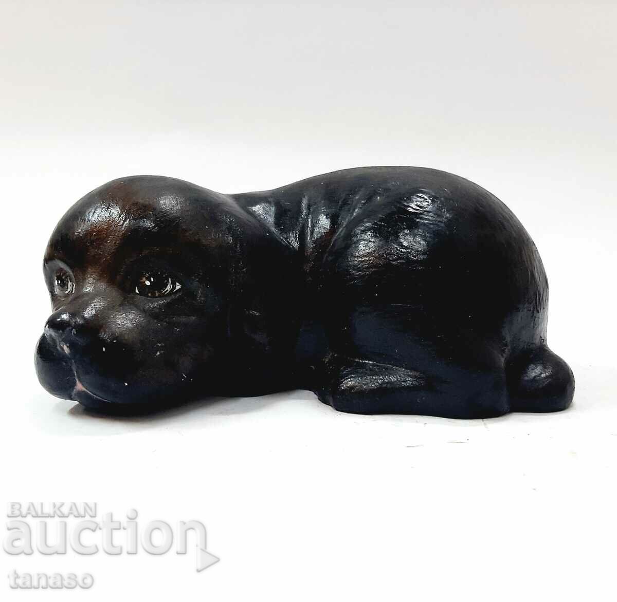 Ceramic figurine of a dog, statuette (13.5)