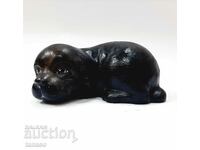 Ceramic figurine of a dog, statuette (13.5)