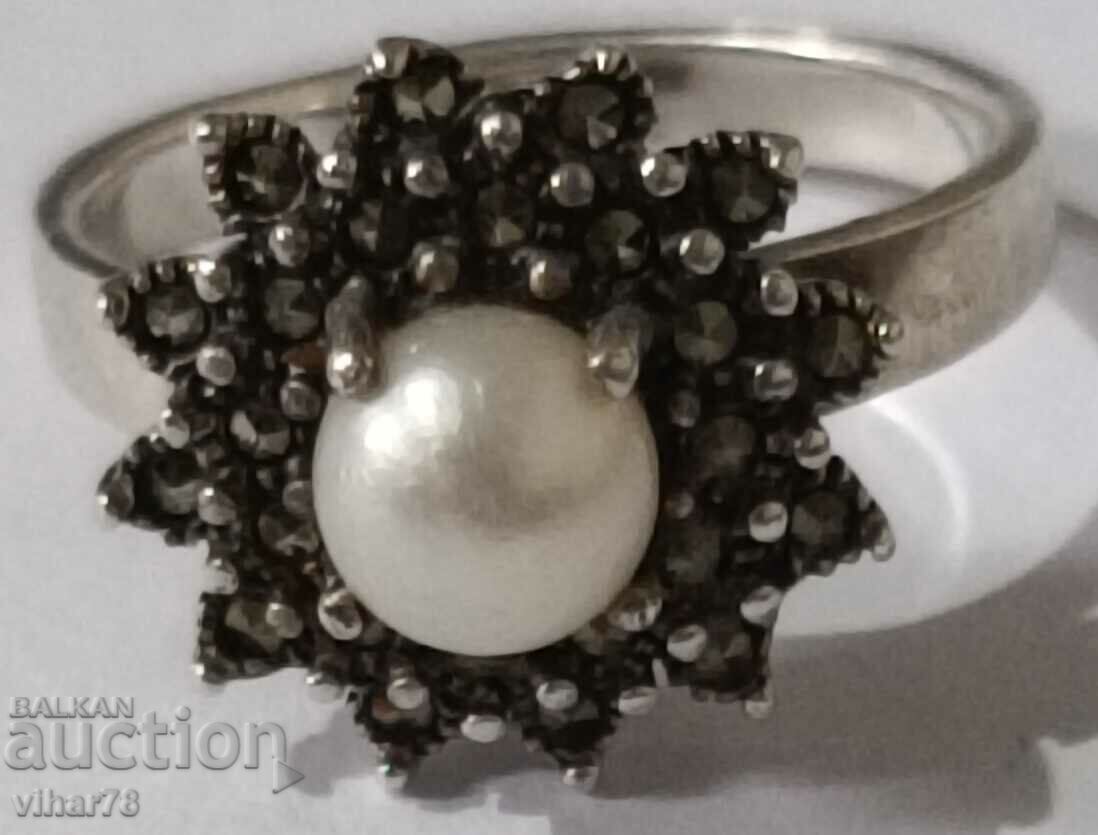 SILVER RING with price 69.99 BGN | € 35.79