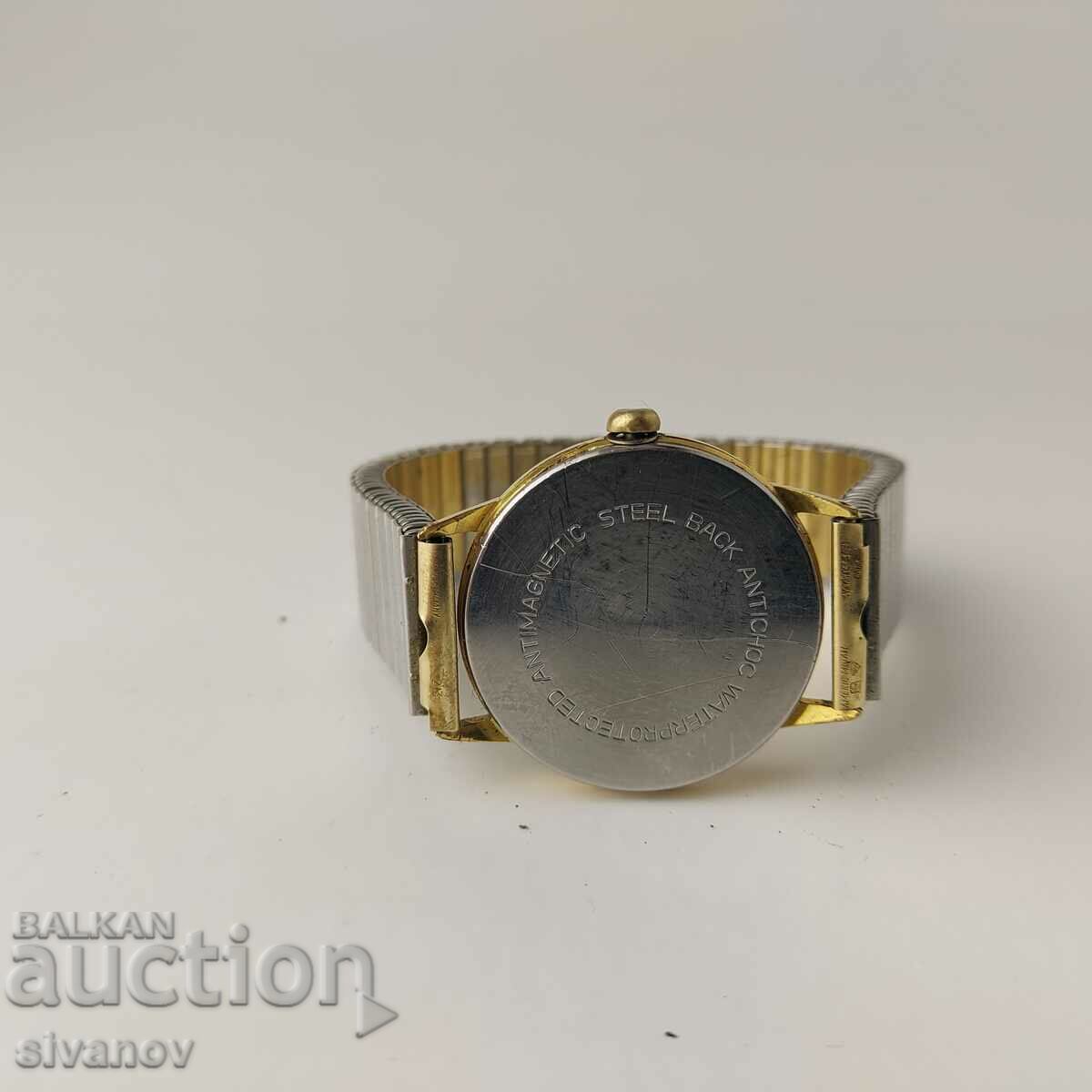 BIFORA 17 Rubis Gold Plated Working Men's Wrist Watch #5454 - 5 BIFORA 17 Rubis Gold Plated Working Men's Wrist Watch #5454 - 5