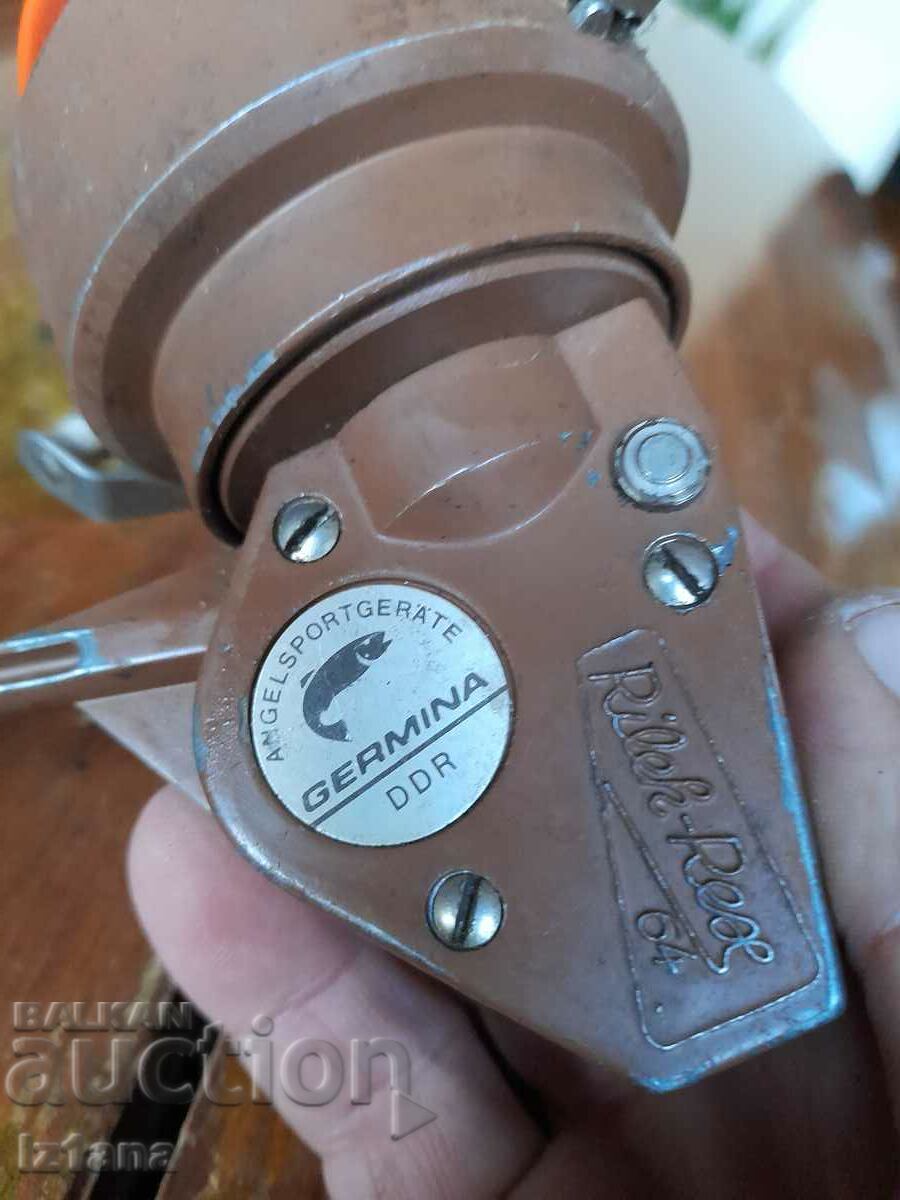 Old Germina Rileh Rex Fishing Reel - 6 Old Germina Rileh Rex Fishing Reel - 6