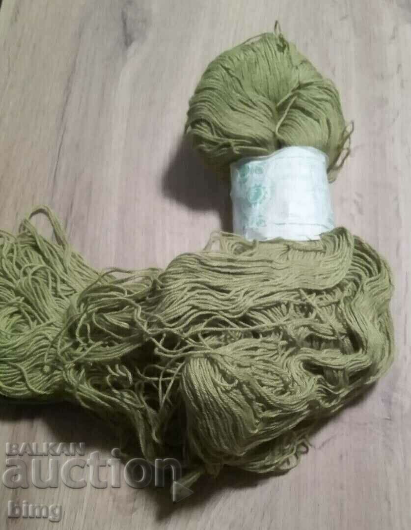 Tobacco green yarn - 100% PAN - 100g
