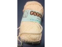 Patons 101 Courtelle Yellow Yarn | Double Crepe 1oz BZC