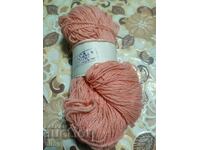 Pink yarn 100% PAN 80g BZC