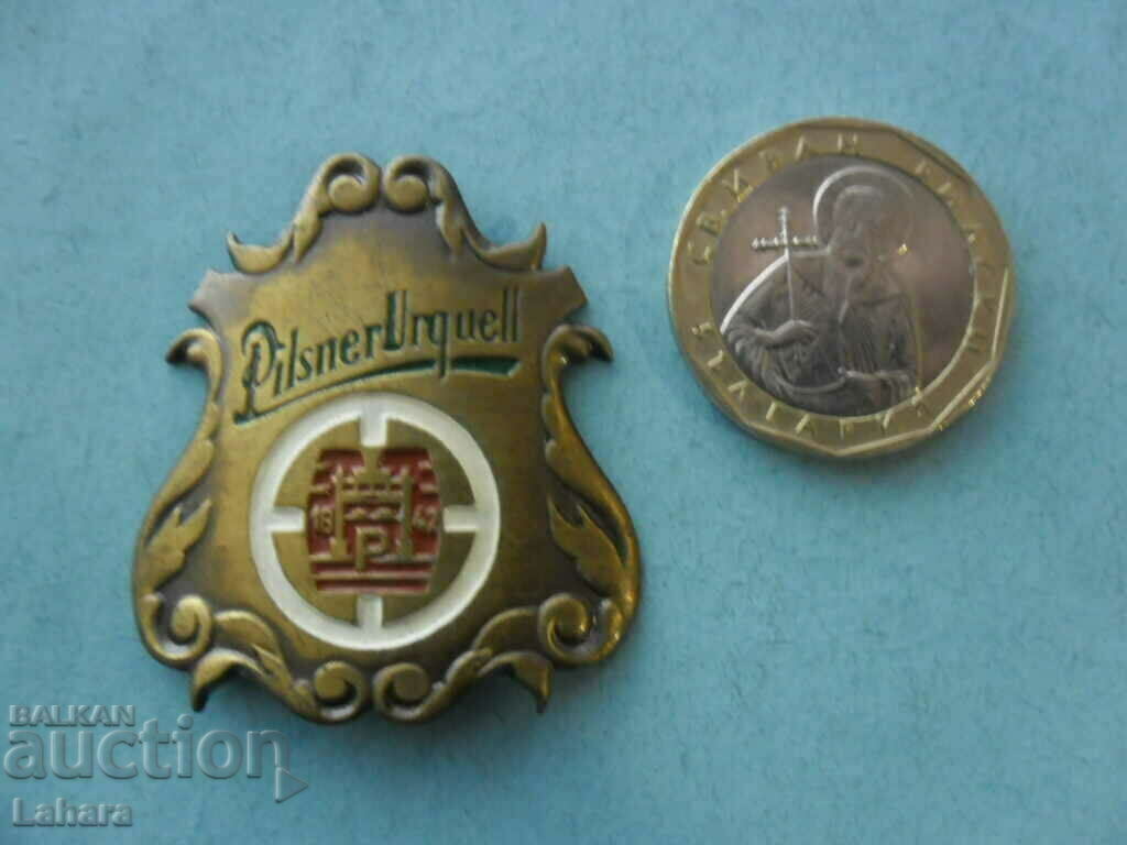 Auction Metal plate, emblem from ??? Auction Metal plate, emblem from ???