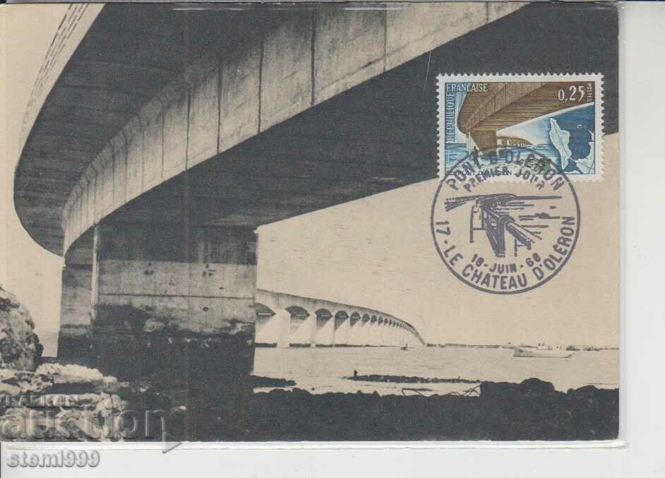 Carte poștală FDC Bridges