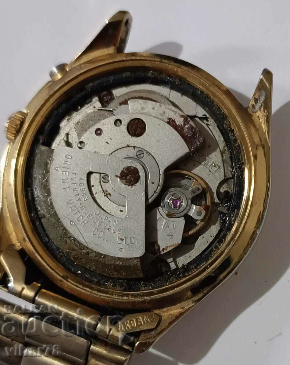 MEN'S WATCH RARE MODEL-ORIENT-NOT WORKING - 5 MEN'S WATCH RARE MODEL-ORIENT-NOT WORKING - 5