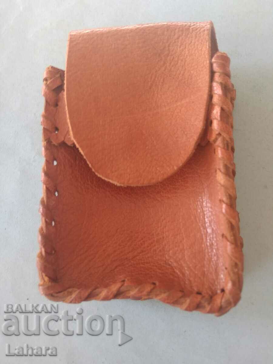 Leather case for cigarettes or cards - 7 Leather case for cigarettes or cards - 7