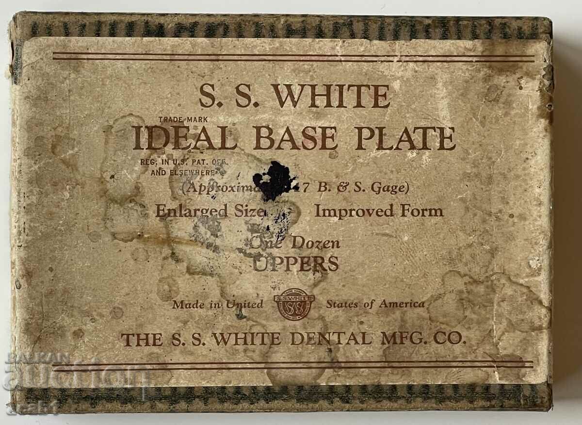 Ретро Кутия USA S. S. White Dental Manufacturing Co
