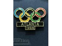 ATLANTA 1996 Olympic Badge
