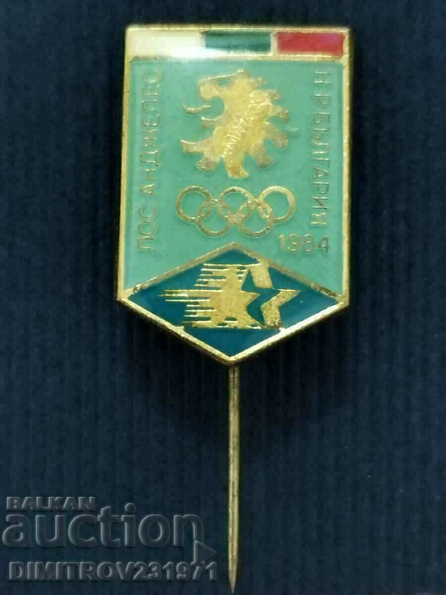 Insigna olimpică 1984