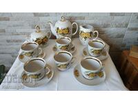 Tea set - 16 pieces - Poltava porcelain factory - USSR