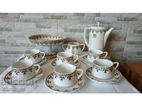 Royal tea set - 16 pieces -Count Thun Porcelain 1923
