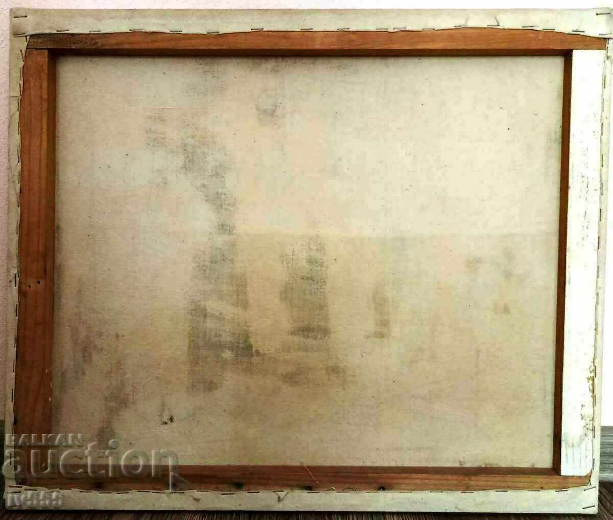 Auction OLD OIL PAINTING FROM WESTERN EUROPE - AUTUMN LANDSCAPE Auction OLD OIL PAINTING FROM WESTERN EUROPE - AUTUMN LANDSCAPE