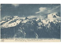 Франция - Савойски Алпи - Масив Валоаз - панорама - 1935