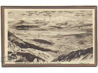 Franta - Alpi - Mont-Blanc - panorama - 1930