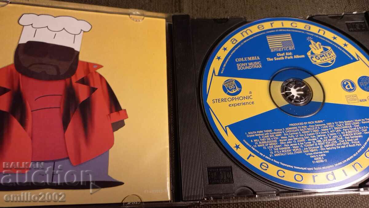 Audio CD South park with price 2.99 BGN | € 1.53 Audio CD South park with price 2.99 BGN | € 1.53